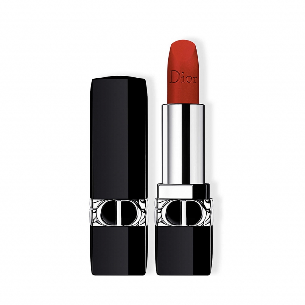 玫瑰奶茶色唇膏 Dior Beauty Rouge Dior matte velvet lipstick #999