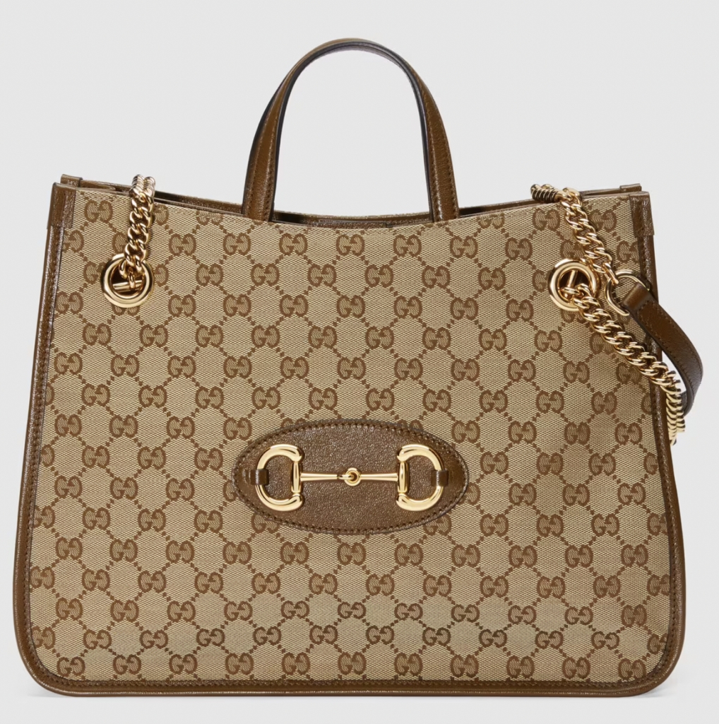 名牌Tote Bag推介 名牌Tote Bag推介：Gucci Horsebit 1955 medium tote bag HK$20,000