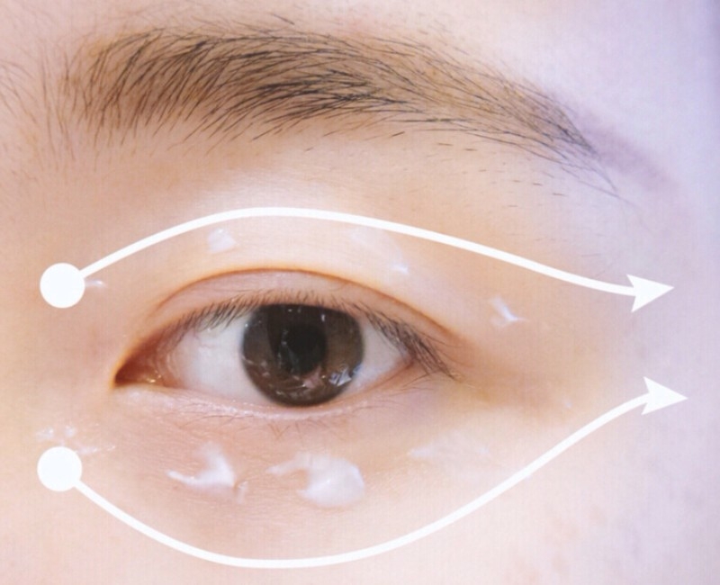 眼霜推薦 眼霜用量過多會長脂肪粒；過少會拉扯皮膚。