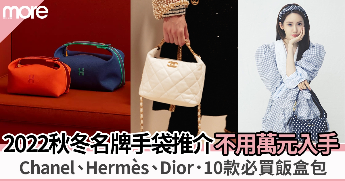 名牌飯盒包2022推介︳編輯推介10款可愛時尚必買款：Hermès、Dior、Loewe