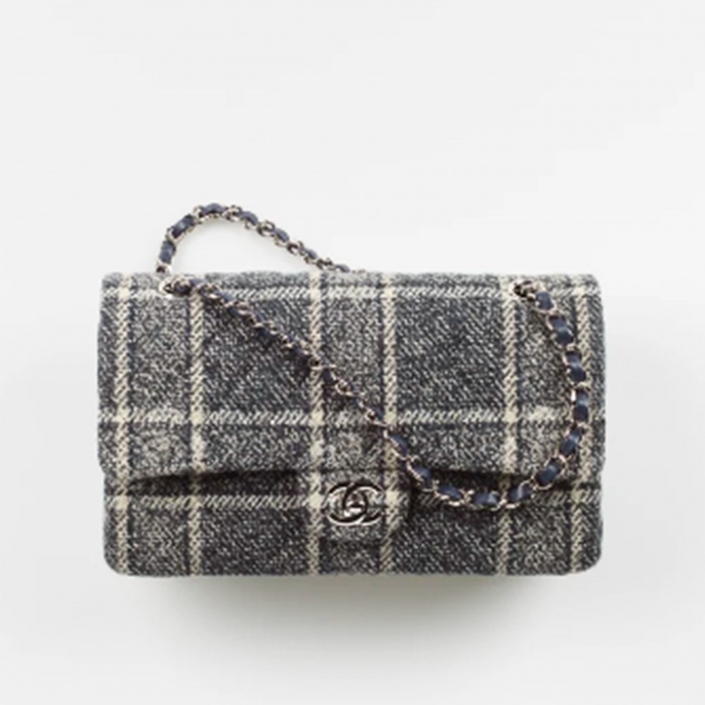 Chanel變奏版郵差袋 Tweed 11.12經典手袋 HK$66,900