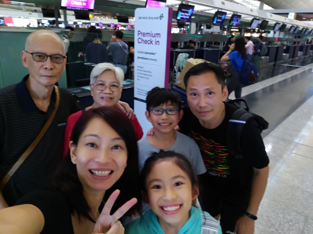 4年前，Winnie決定一子一女移民紐西蘭，離開香港一刻也有不捨。