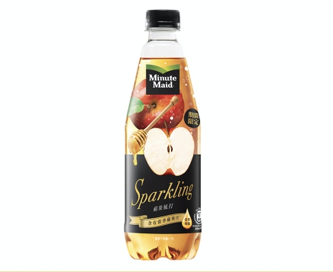 消委會甜味飲品測試 Minute Maid Minute Maid 蘋果汁有氣飲品 $12 含糖量41.5 克