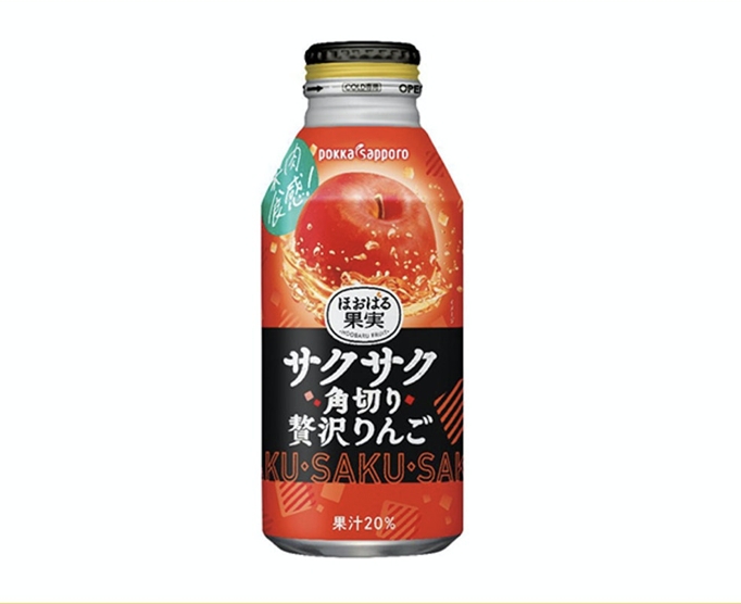 消委會甜味飲品測試 Pokka Sapporo 粒粒果肉蜜柑汁飲品 $16.90 含糖量43.2 克