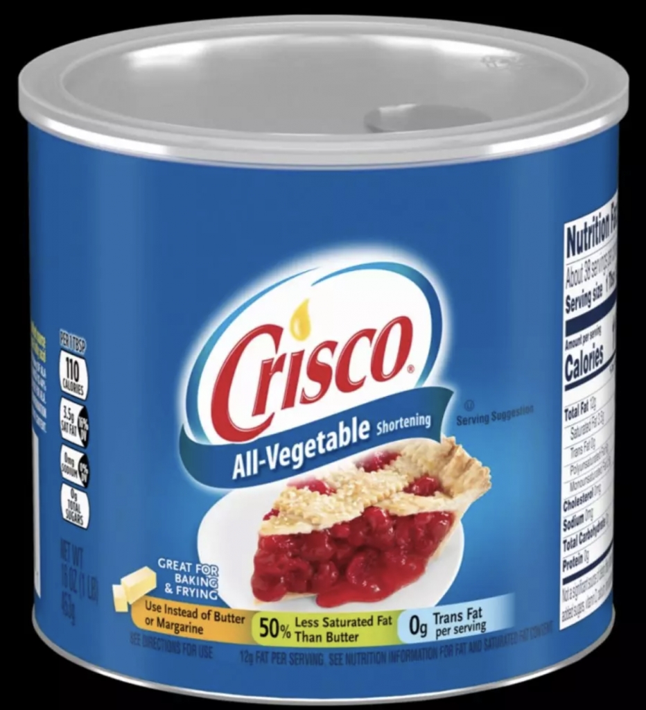 消委會牛油測試 多元不飽和脂肪酸含量最高的是起酥油「Crisco」，含45.2克。