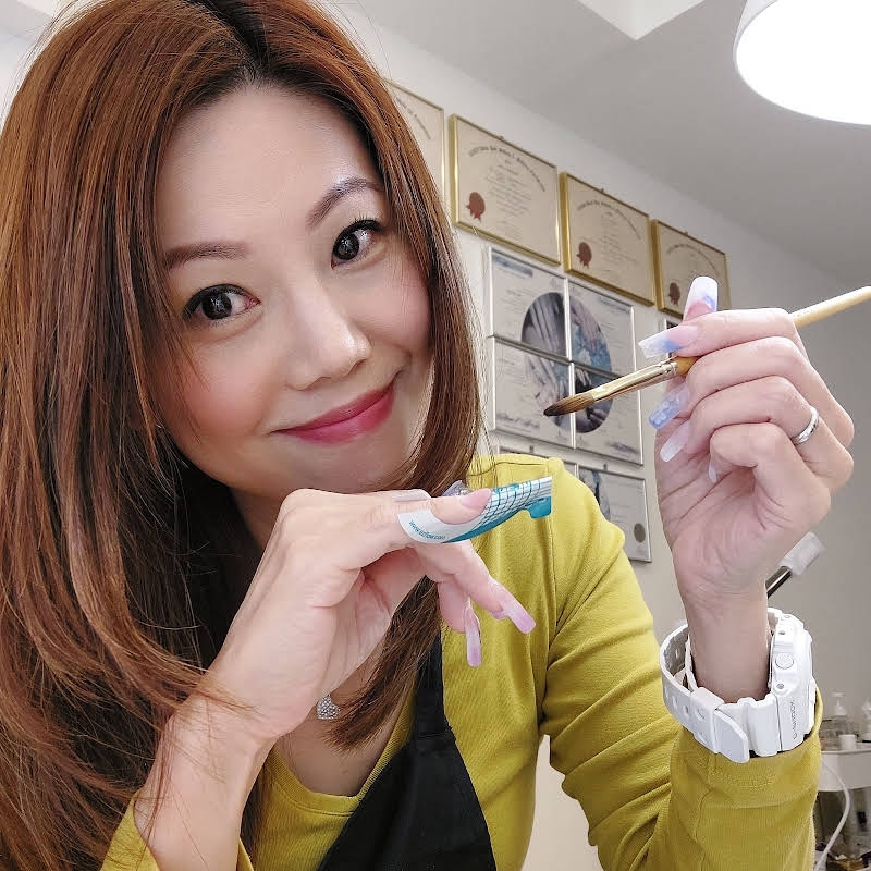 移民台灣 Judy在台開設美甲店，熟練的手藝吸引不少當地人來光顧。