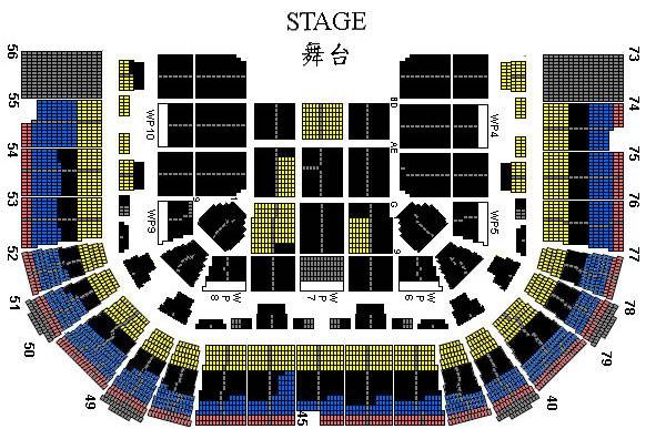 陳奕迅演唱會2022 陳奕迅演唱會座位表2022年12月9-11、13-14、16-18、20-22、24-26日）