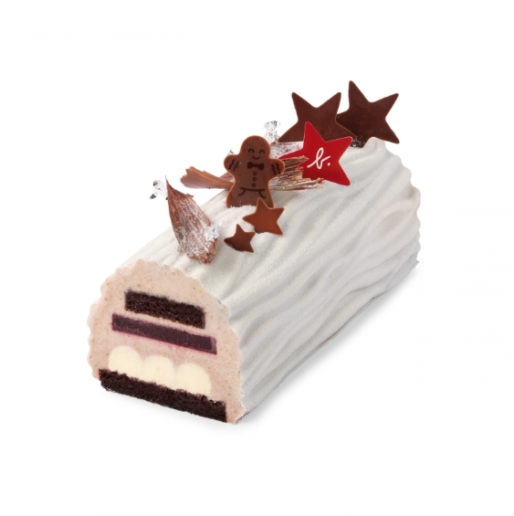 聖誕蛋糕2022 agnes b. cafe Christmas log cake HK$580