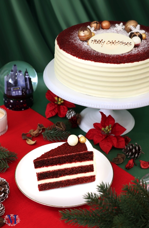 聖誕蛋糕2022 Lady M今個聖誕就推出限定紅絲絨蛋糕。