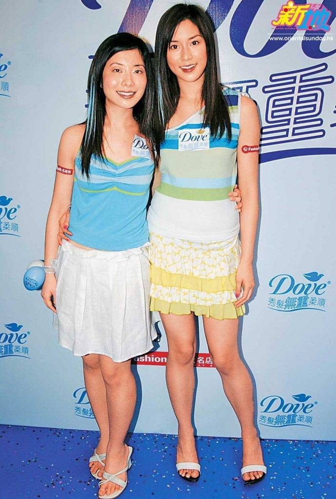 徐子淇 2004年兩姐妹曾一起出席活動。
