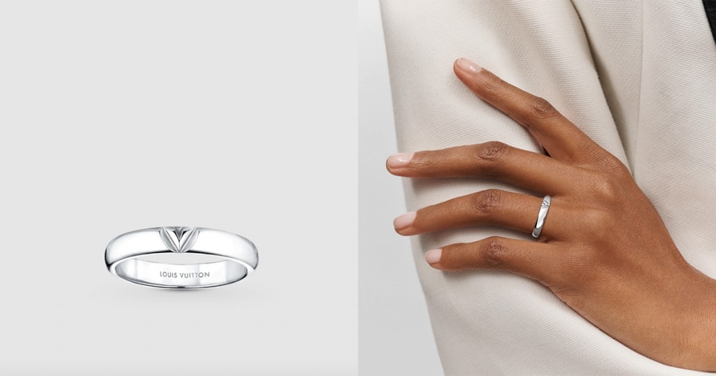 求婚戒指 Louis Vuitton Volt Multi白K金求婚戒指