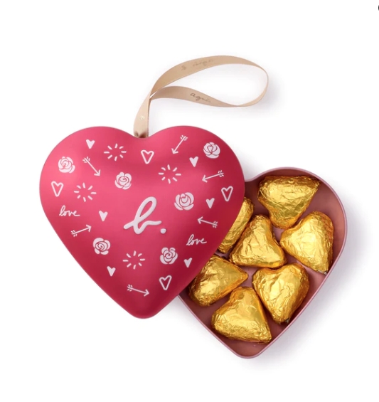 情人節朱古力 Valentine heart shaped dark chocolate ganache 10 pcs) HK$280