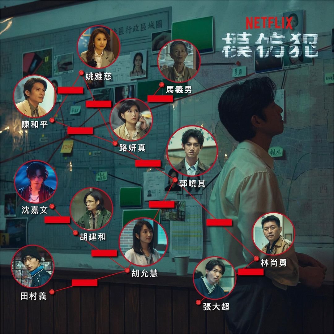 模仿犯劇情|1-10集分集整合!最終兇手主謀揭曉+人物關係