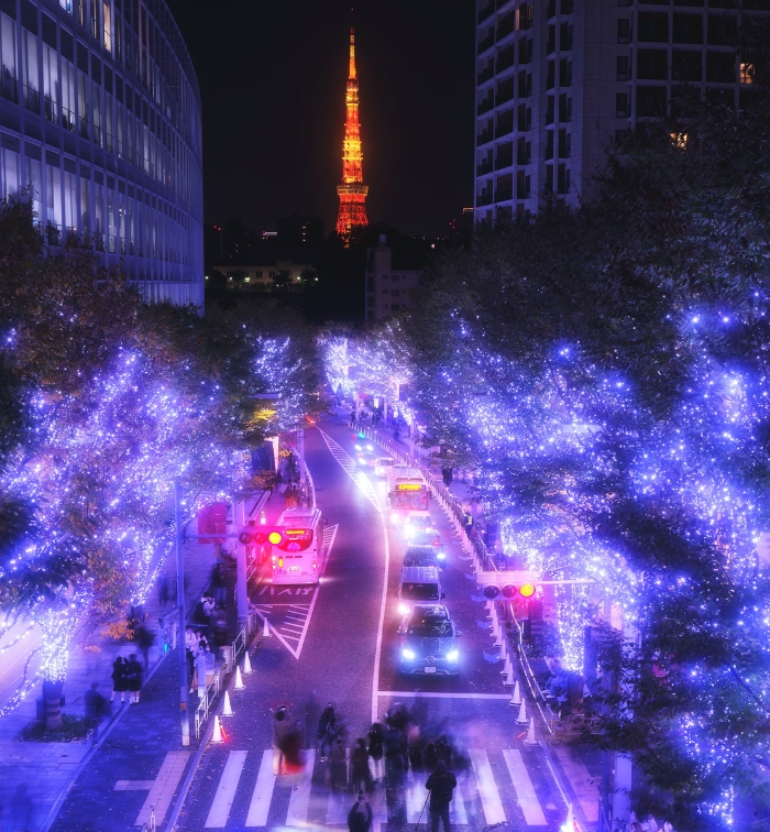 東京聖誕燈飾2023｜澀谷、惠比壽、六本木銀河大道超夢幻