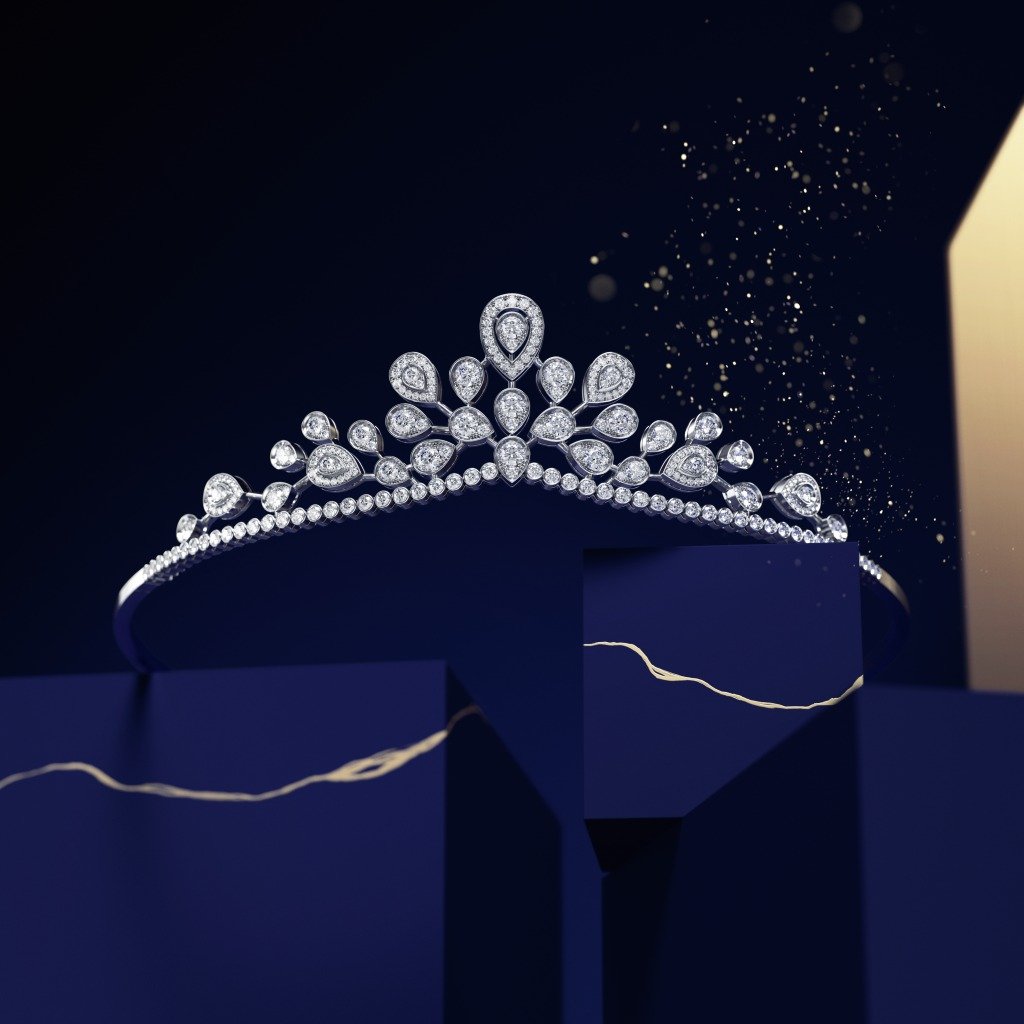 時尚速報 chaumet珍寶 Joséphine Aigrette Impériale白金鑽冕