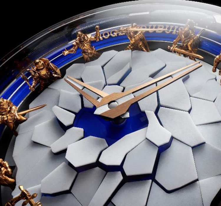 Roger Dubuis的新傑作：冰與火的故事 圓桌騎士系列限量時計