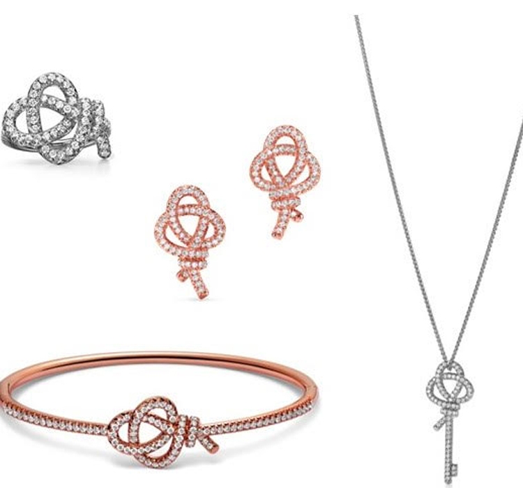 Tiffany & Co. 新春獻上「中國結」 耳環、戒指、手鏈象徵摯愛連繫