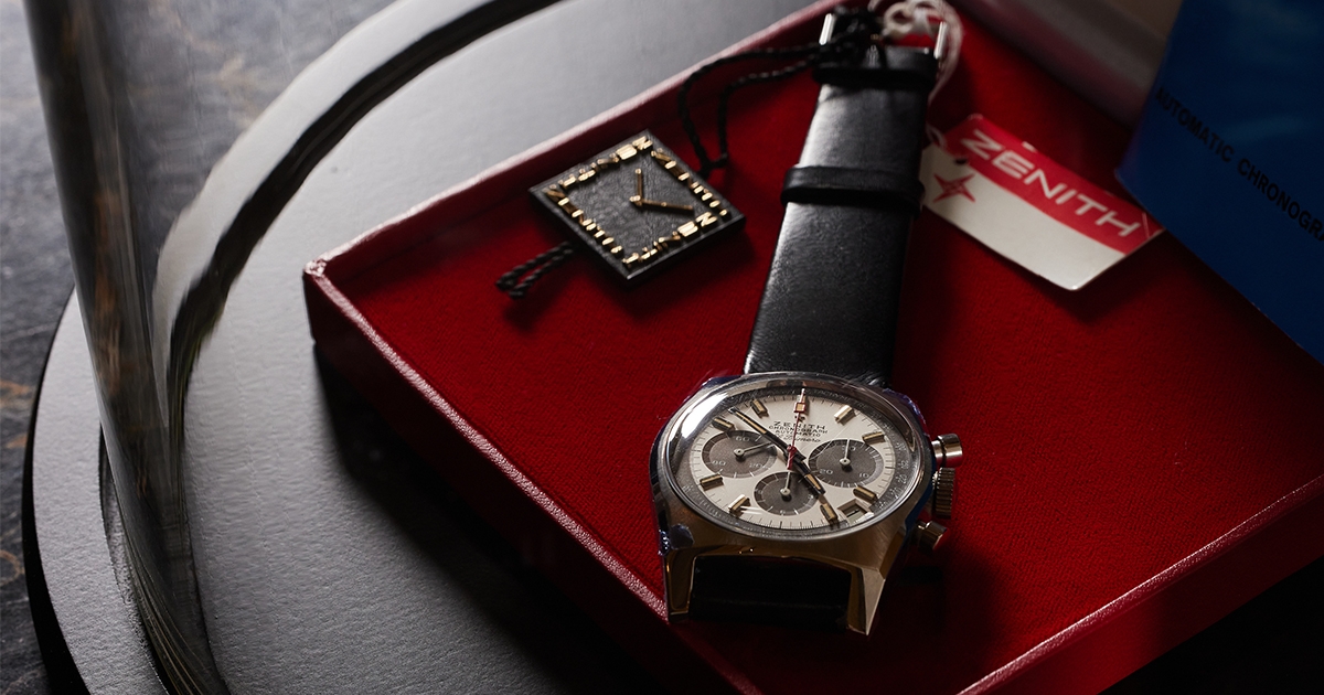 官方認證復古錶 | ZENITH ICONS經典系列古董腕錶首度來港