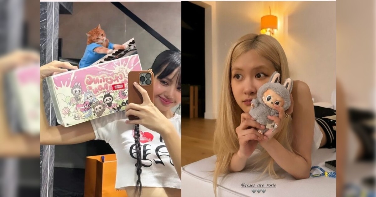 Labubu大熱公仔讓Lisa、Rosé瘋狂愛上！竟然出自香港設計師之手