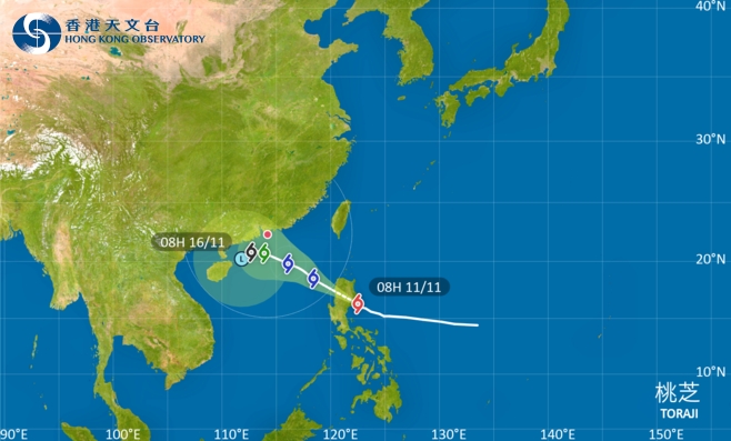 外遊注意！颱風桃芝影響呂宋 最新路徑圖/航班資訊/旅遊保險一文睇