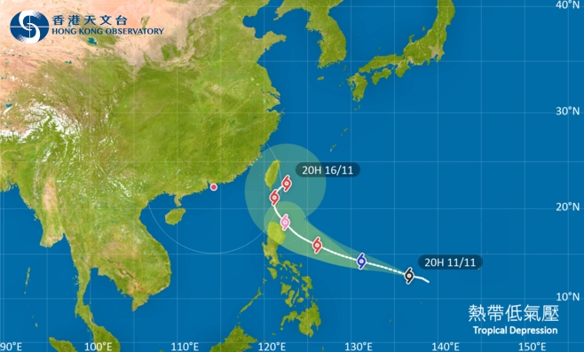 外遊注意！颱風熱帶低氣壓影響菲律賓 最新路徑圖/航班資訊/旅遊保險一文睇