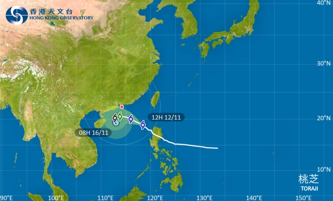 外遊注意！颱風桃芝影響海南島 最新路徑圖/航班資訊/旅遊保險一文睇