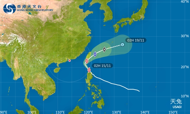 去台灣注意！颱風天兔影響台灣 最新路徑圖/航班資訊/旅遊保險一文睇