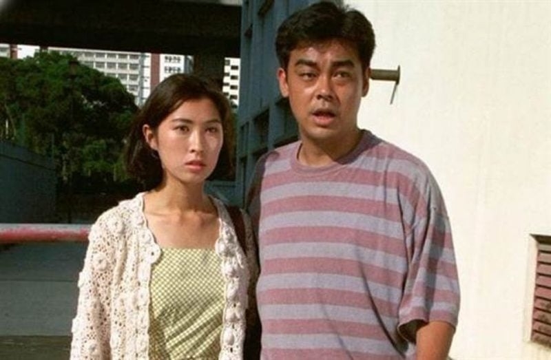 金像獎 劉青雲與郭藹明最初於1992年合作經典劇集《大時代》相識,但當時並未發展戀情。(圖片來源:電視劇《大時代》截圖)