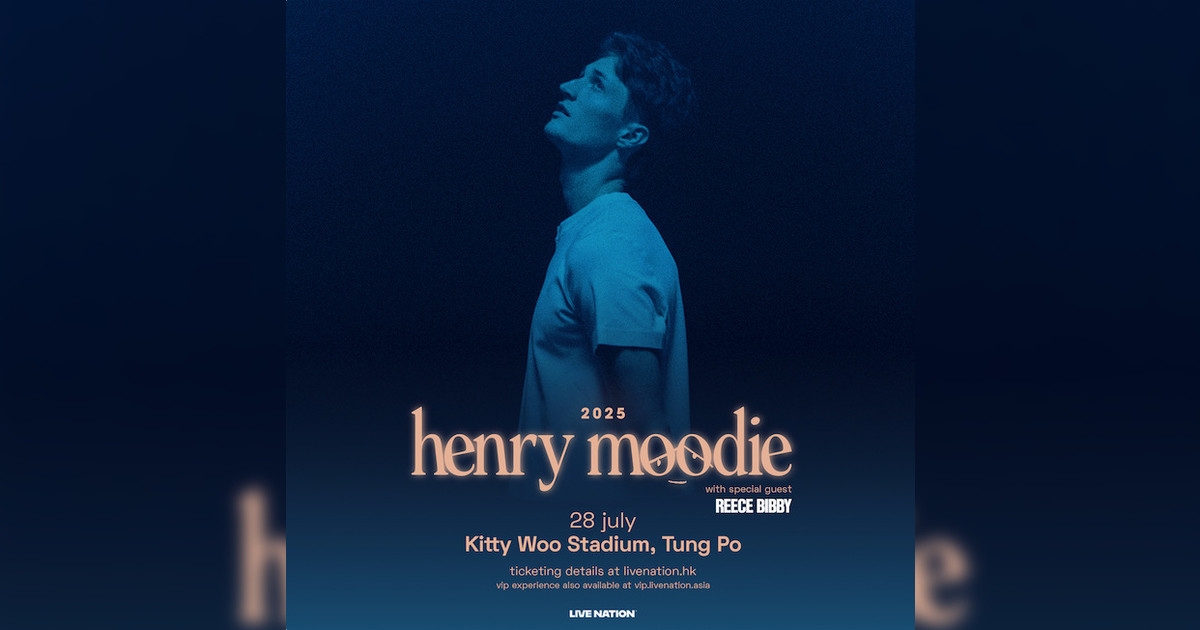 Henry Moodie演唱會2025香港站｜歌單+座位表一覽！7.28開騷