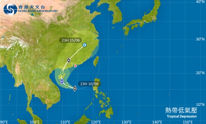 外遊注意！颱風熱帶低氣壓影響海南島 最新路徑圖/航班資訊/旅遊保險一文睇