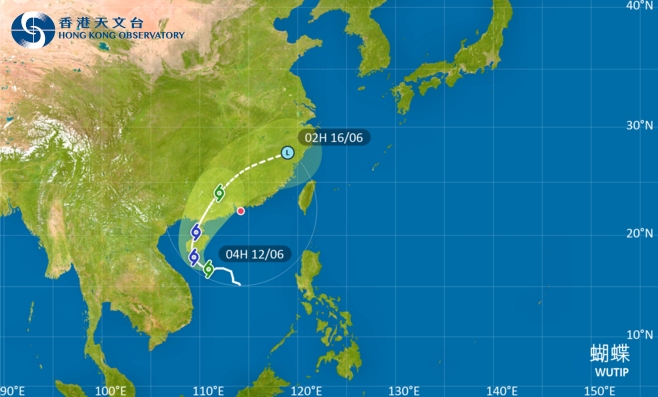 外遊注意！颱風蝴蝶影響北部灣 最新路徑圖/航班資訊/旅遊保險一文睇