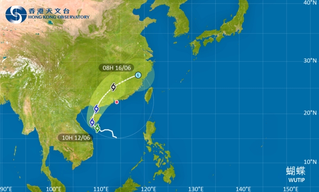 外遊注意！颱風蝴蝶影響北部灣 最新路徑圖/航班資訊/旅遊保險一文睇