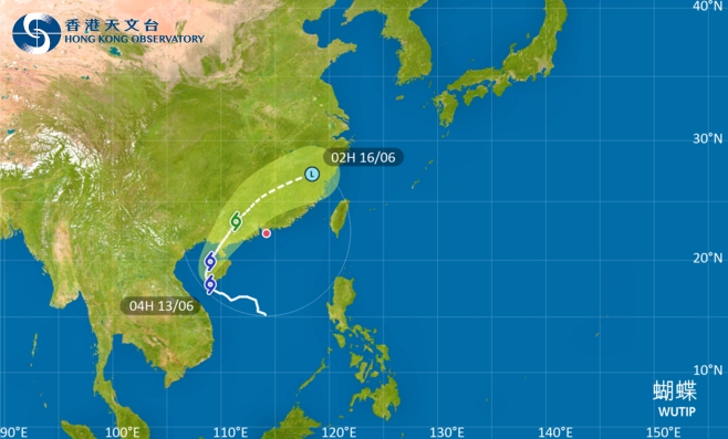 外遊注意！颱風蝴蝶影響北部灣 最新路徑圖/航班資訊/旅遊保險一文睇