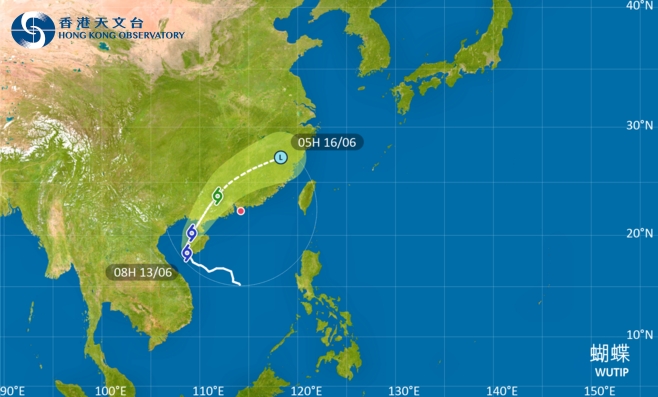 外遊注意！颱風蝴蝶影響北部灣 最新路徑圖/航班資訊/旅遊保險一文睇