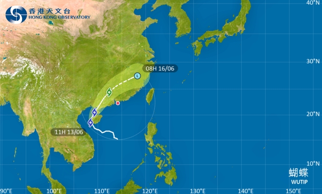 外遊注意！颱風蝴蝶影響北部灣 最新路徑圖/航班資訊/旅遊保險一文睇
