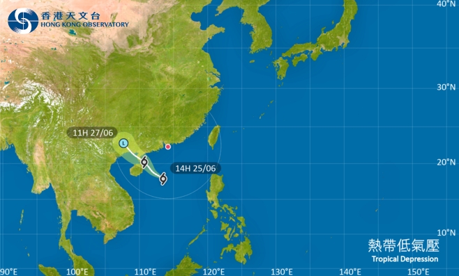外遊注意！颱風熱帶低氣壓影響海南島 最新路徑圖/航班資訊/旅遊保險一文睇