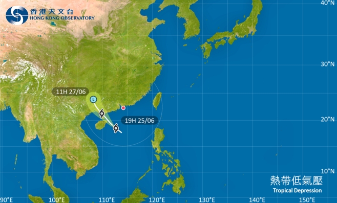 外遊注意！颱風熱帶低氣壓影響海南島 最新路徑圖/航班資訊/旅遊保險一文睇