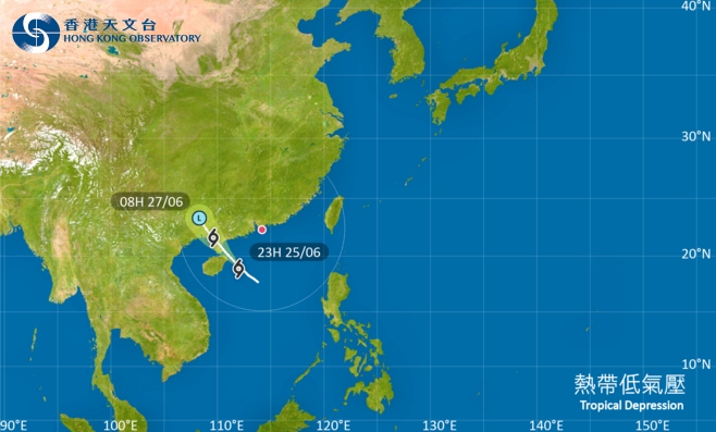 外遊注意！颱風熱帶低氣壓影響海南島 最新路徑圖/航班資訊/旅遊保險一文睇