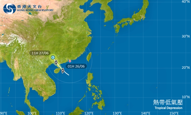 外遊注意！颱風熱帶低氣壓影響海南島 最新路徑圖/航班資訊/旅遊保險一文睇