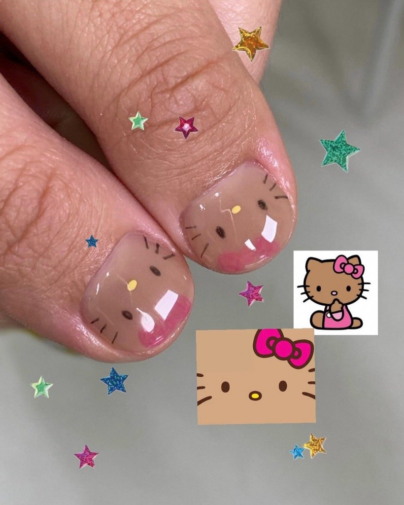 美甲款式 (圖片來源:IG@midorinail_)
