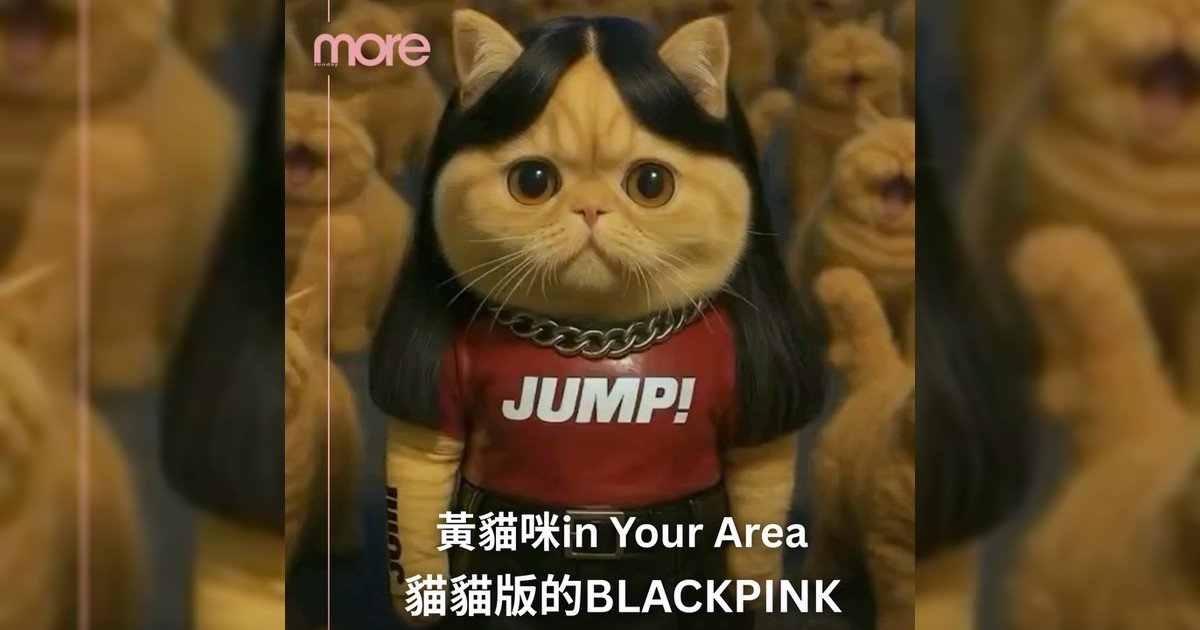 貓貓版BLACKPINK 全新單曲〈JUMP〉上線囉
