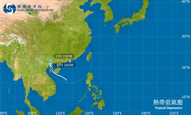 外遊注意！颱風熱帶低氣壓影響越南 最新路徑圖/航班資訊/旅遊保險一文睇