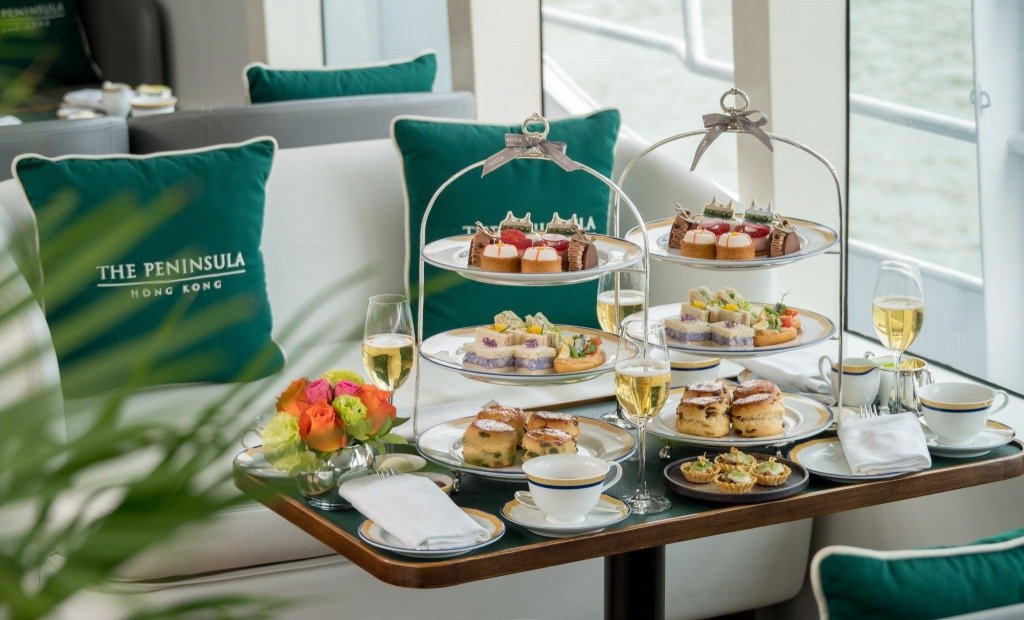 酒店下午茶 (圖片來源:The Peninsula Hotels)