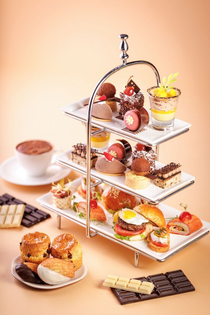 酒店下午茶 (圖片來源:馬哥孛羅香港酒店)