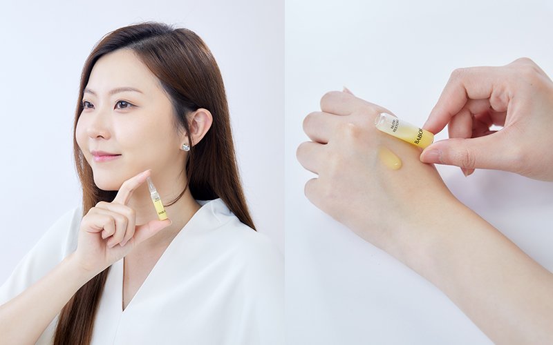 安瓶 97% 用家認同使用「微量營養素修復安瓶精華」後,肌膚更顯年輕⁺;97%認同感受到微量養分的充分供應⁺;95%表示肌膚看起來更健康且強韌⁺;93% 認為肌膚即時看起來更平衡、舒緩';92%感到肌膚即時變得光滑柔軟'!(圖片來源:more編輯部)