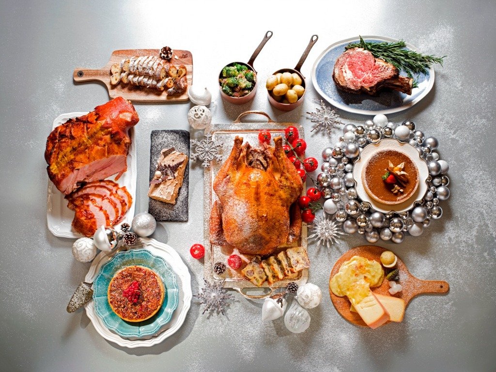 聖誕大餐 節慶自助晚餐(圖片來源:香港港麗酒店)