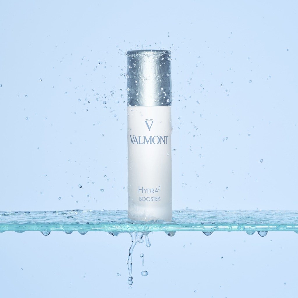 保濕精華 HYDRA3 BOOSTER 三重柔潤補濕升效精華露 HK$1,880/ 30 ML(圖片來源:VALMONT)