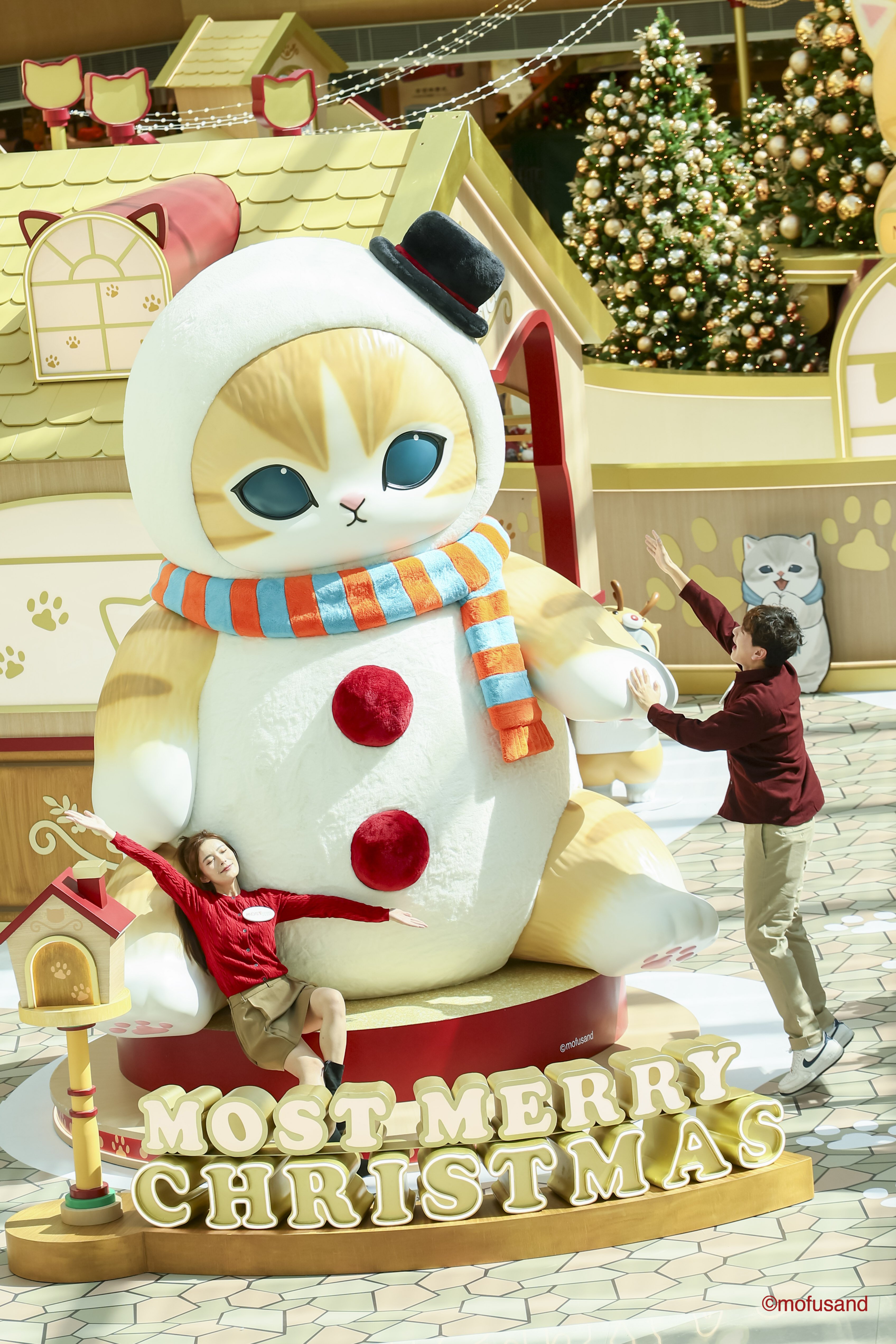 聖誕節好去處｜26大必賞聖誕燈飾＋聖誕市集！mofusand聖誕村/miffy星河布置