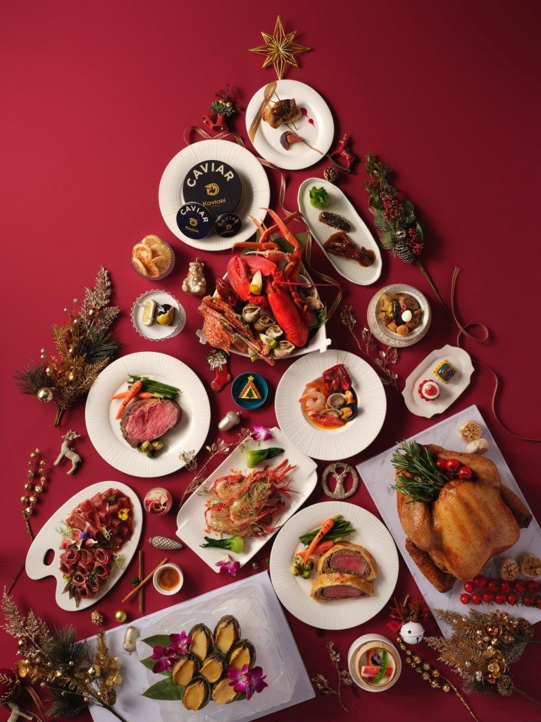聖誕大餐 (圖片來源:九龍香格里拉大酒店)