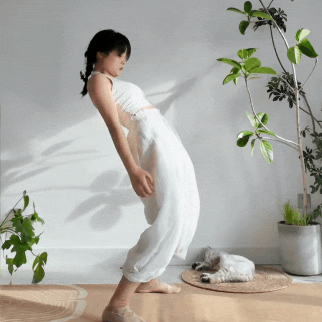 古法健身操 (圖片來源:RED@自律一隻猫)